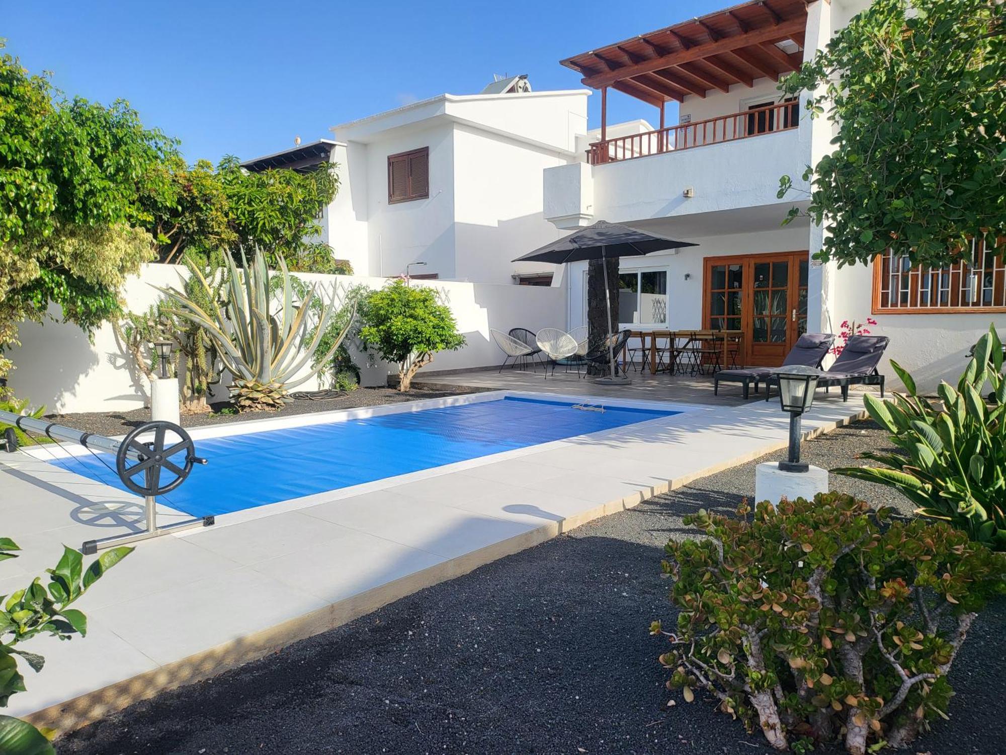 Villa Anna With Heated Pool Puerto del Carmen  Ngoại thất bức ảnh