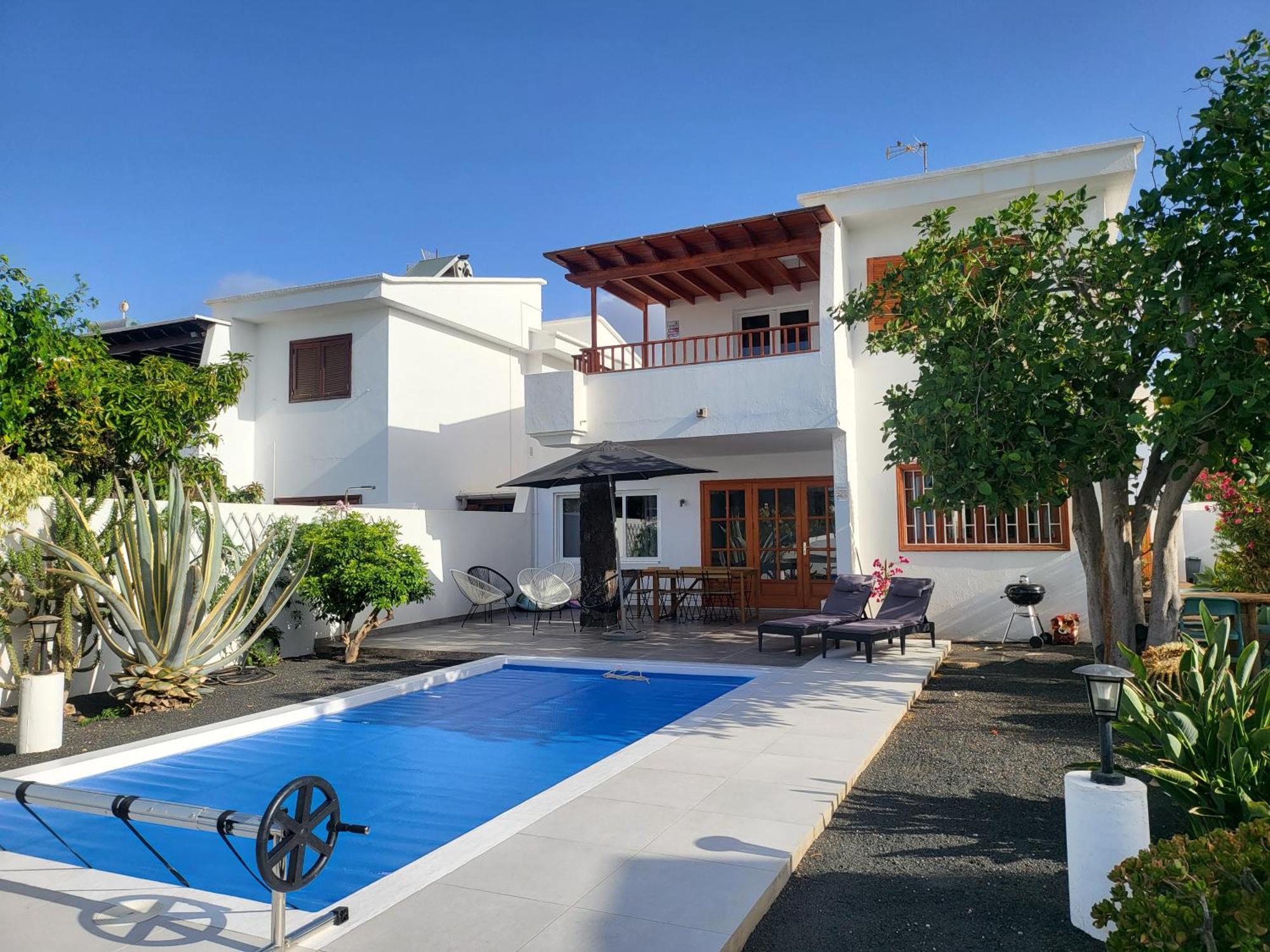 Villa Anna With Heated Pool Puerto del Carmen  Ngoại thất bức ảnh